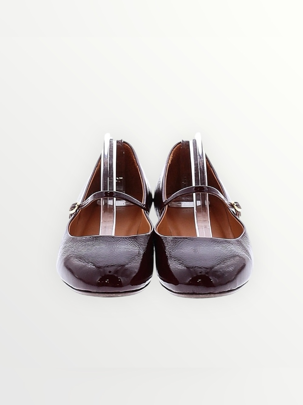 Sézane MÉLINE Low Ballerinas in Patent Purple FR 40 / US 9 - Picture 8 of 11